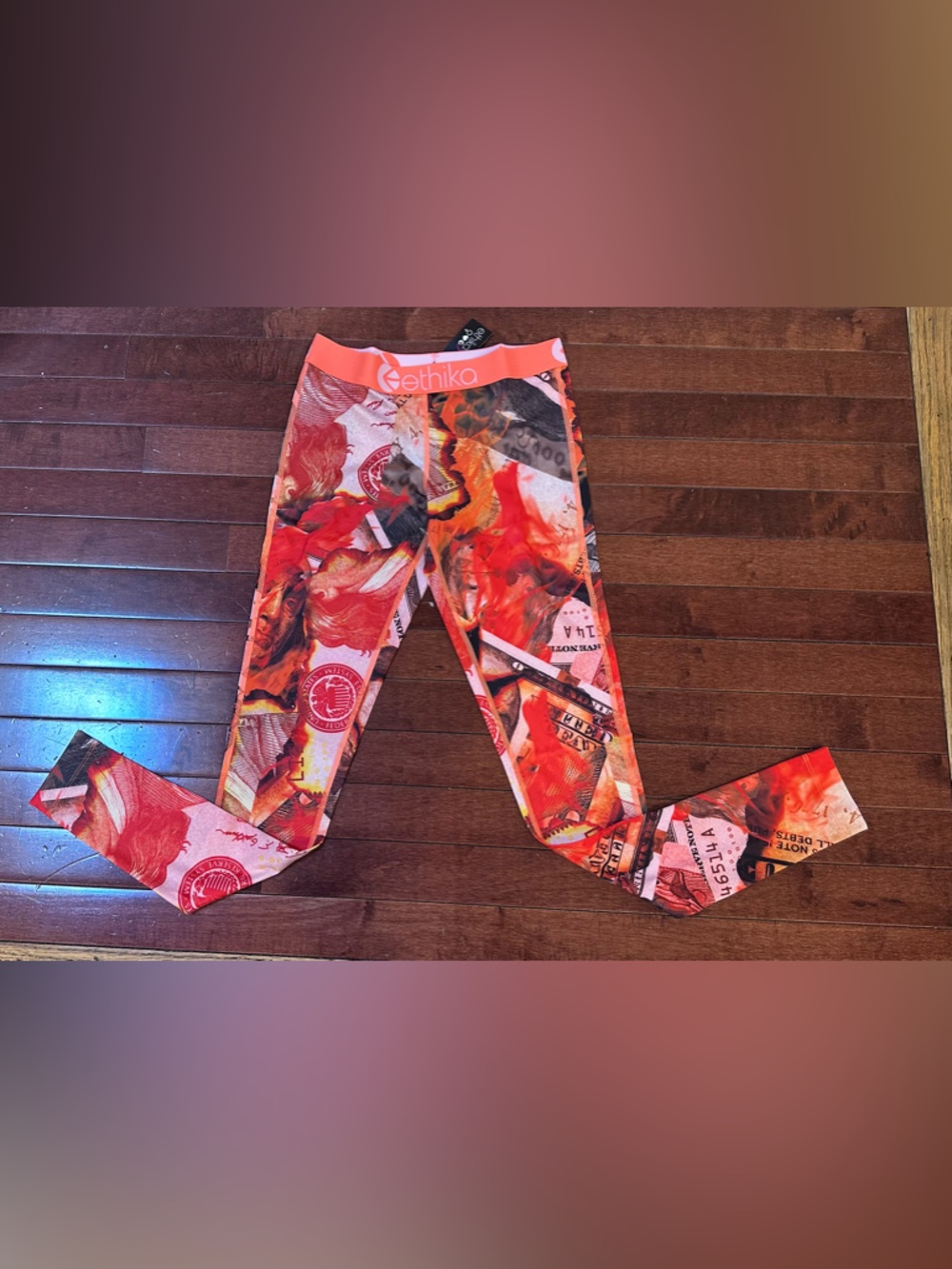 Ethika Burnin Hundreds Graphic Girls Leggings
